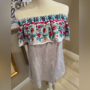 NWT! ALTAR’D STATE Floral Embroidery Midi Dress